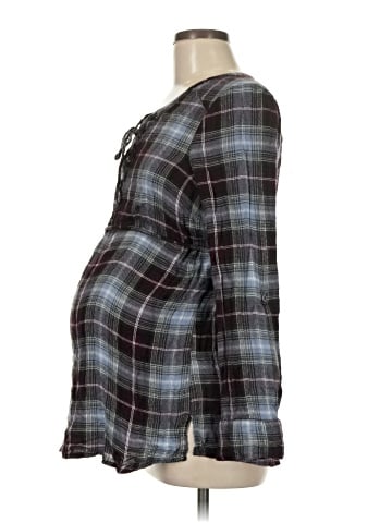 Motherhood Long Sleeve Blouse (view 1)