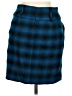 Twenty One Plaid Blue Casual Skirt Size M - photo 2