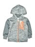 Nike 100% Polyester Gray Zip Up Hoodie 9-12 MO / 12 MO - photo 1