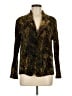 Great Cavalier by St. Paul 100% Polyester Print Gold Blazer Size M - photo 1