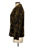 Great Cavalier by St. Paul 100% Polyester Print Gold Blazer Size M - photo 5