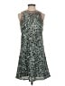 Varun Bahl 100% Polyester Tweed Green Cocktail Dress Size 0 - photo 1