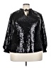 Crown & Ivy Black 3/4 Sleeve Blouse Size 1X - photo 1