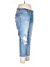 Torrid Hearts Blue Jeans Size 12S - photo 4