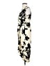 Shein 100% Polyester Print Ivory Casual Dress Size 4 - photo 5