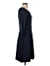 Talbots Solid Blue Casual Dress Size S - photo 4