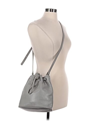 Charles Jourdan Leather Bucket Bag (view 2)