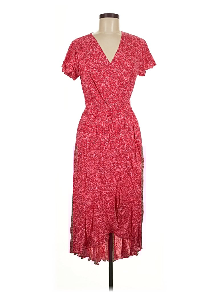 Pre-owned Zesica Casual Dress In Red