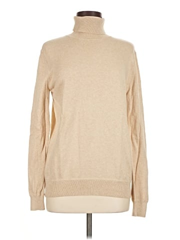 Lands' End Canvas Turtleneck Sweater (view 1)