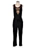 Lilka 100% Rayon Graphic Black Jumpsuit Size XS - photo 1