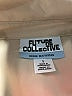 Future Collective Solid Tan 3/4 Sleeve Button-Down Shirt Size S - photo 7