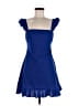 Shein Blue Cocktail Dress Size 6 - photo 1