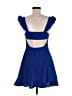 Shein Blue Cocktail Dress Size 6 - photo 2