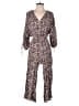 Umgee Animal Print Pink Jumpsuit Size S - photo 1