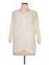 New York & Company 100% Acrylic Ivory Pullover Sweater Size L - photo 1