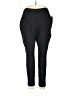 Woman Within Solid Black Active Pants Size 1X - photo 1
