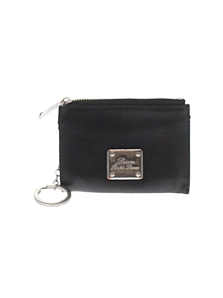 Pre-owned Polo Ralph Lauren Leather Card Holder In Black