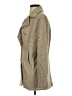 Isda & Co Tweed Tan Wool Coat Size S - photo 5