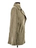 Isda & Co Tweed Tan Wool Coat Size S - photo 4