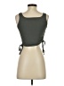 Shein 100% Polyester Green Tank Top Size 4 - photo 2