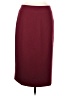 Chadwicks Solid Burgundy Formal Skirt Size 6 (tall) - photo 1