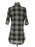 Amang NY Black 3/4 Sleeve Button-Down Shirt Size S - photo 2