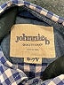 Johnnie b Checkered-gingham Blue Long Sleeve Button-Down Shirt Size 6 - 7 - photo 3
