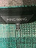 MING WANG Tweed Teal Blazer Size XS - photo 6