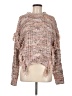 Joie Tweed Pink Pullover Sweater Size M - photo 1