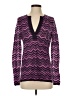 Ann Taylor Chevron-herringbone Purple Pullover Sweater Size S - photo 1