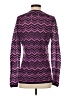 Ann Taylor Chevron-herringbone Purple Pullover Sweater Size S - photo 2