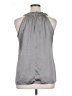 Fred David 100% Polyester Silver Sleeveless Blouse Size XL - photo 2