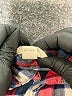 Lands' End 100% Cotton Plaid Red Long Sleeve Button-Down Shirt Size 6 - photo 4