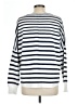 French Connection Stripes White Pullover Sweater Size L - photo 2