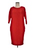 Venus Solid Red Casual Dress Size M - photo 1
