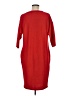 Venus Solid Red Casual Dress Size M - photo 2
