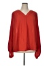 Haptics 100% Polyester Red Long Sleeve Blouse Size 1X - photo 1