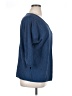 Christopher & Banks Blue 3/4 Sleeve Blouse Size XL - photo 4