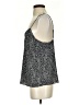 Nine West 100% Polyester Silver Black Tank Top Size S - photo 5