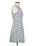Assorted Brands Polka Dots White Cocktail Dress Size XS - photo 4
