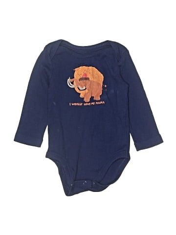 Okie Dokie Long Sleeve Onesie (view 1)