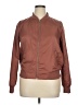 Forever 21 Plus 100% Polyester Solid Brown Jacket Size 0X - photo 1