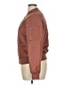 Forever 21 Plus 100% Polyester Solid Brown Jacket Size 0X - photo 5