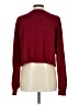 Shein Burgundy Long Sleeve Top Size L - photo 2