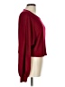 Shein Burgundy Long Sleeve Top Size L - photo 4