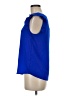 Monteau Blue Sleeveless Blouse Size M - photo 5