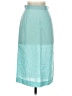 Unbranded Color Block Teal Blue Casual Skirt Size S (estimated) - photo 1
