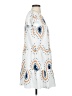 Unbranded Paisley White Casual Dress Size S - photo 4