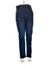 Ann Taylor LOFT Solid Blue Jeans Size 8 - photo 1