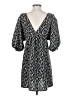 Millibon 100% Polyester Animal Print Black Casual Dress Size S - photo 2